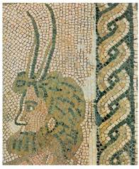 Bacoren Garaipenaren mosaikoa, Andelos. (Nafarroako Museoa).<br><br>